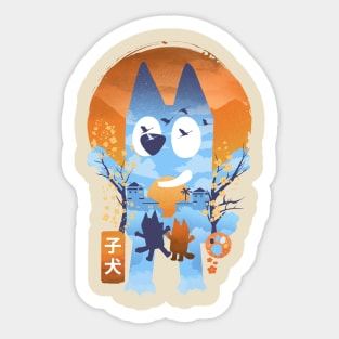 Blueykiyo-E Sticker